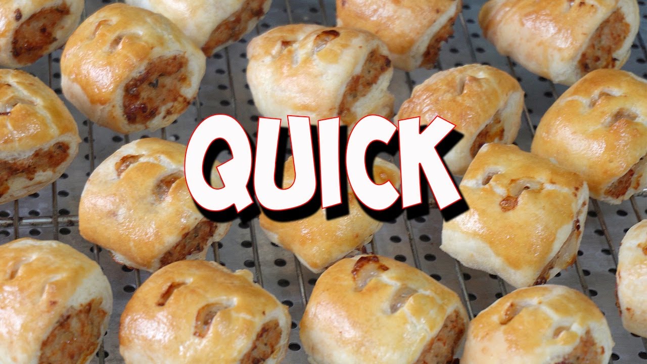 Quick Sausage Rolls