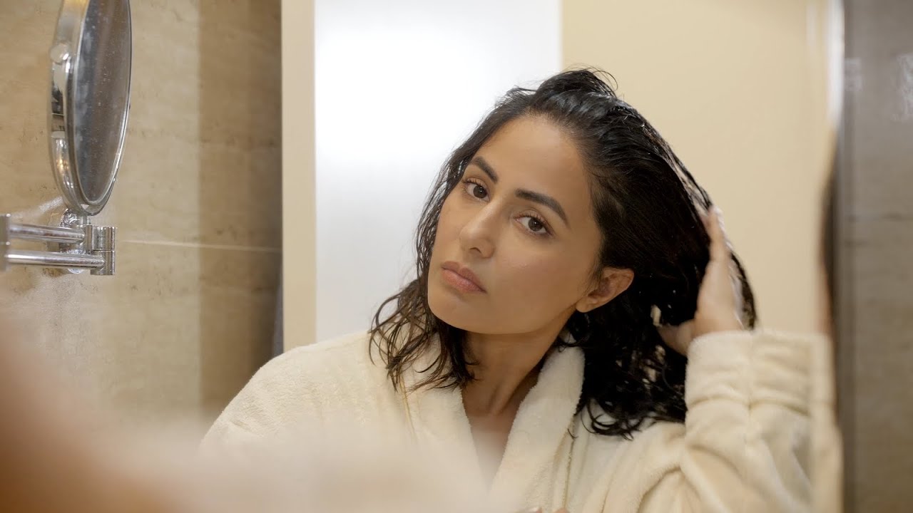 Nourished healthy hair with NEW GARNIER FRUCTIS HAIR FOOD 3-IN-1 MASK | Hina Khan