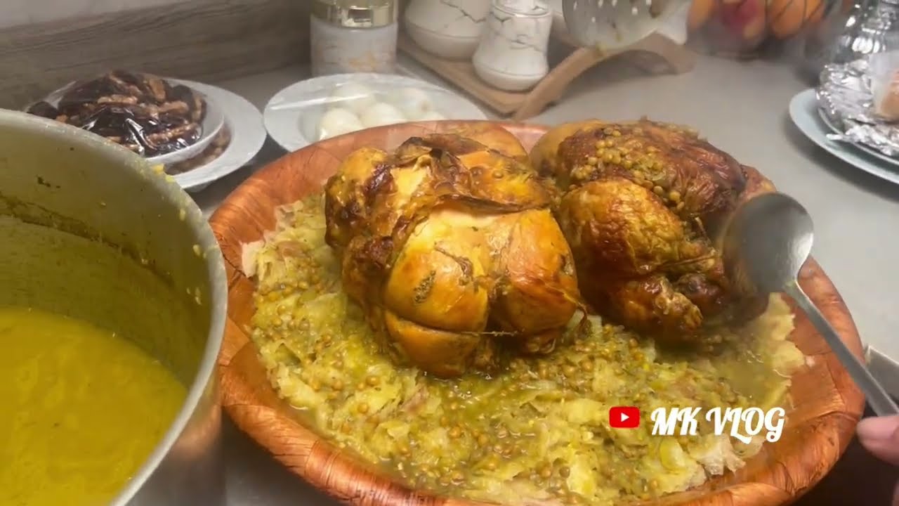 الرفيسة التقلدية المغربية 🇲🇦 بالدجاج على حقها وطريقها .  #maroc #food Rfissa maghribia