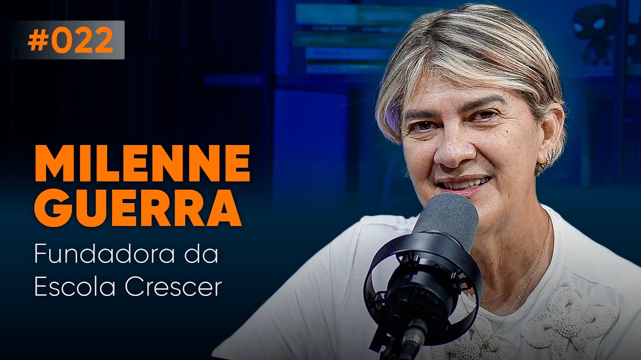 MILENNE GUERRA FUNDADORA DA ESCOLA CRESCER