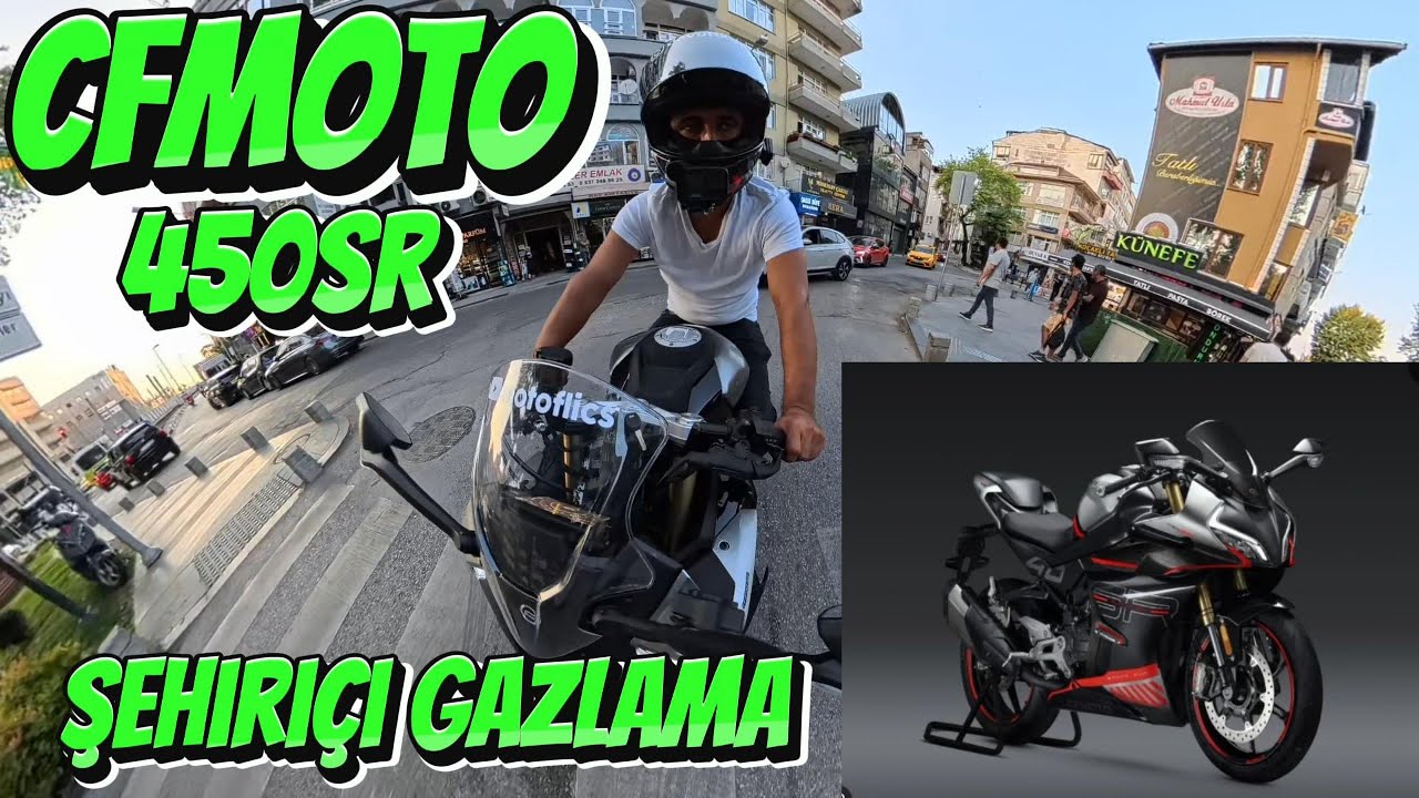 Cfmoto 450SR Şehiriçi Gazlama