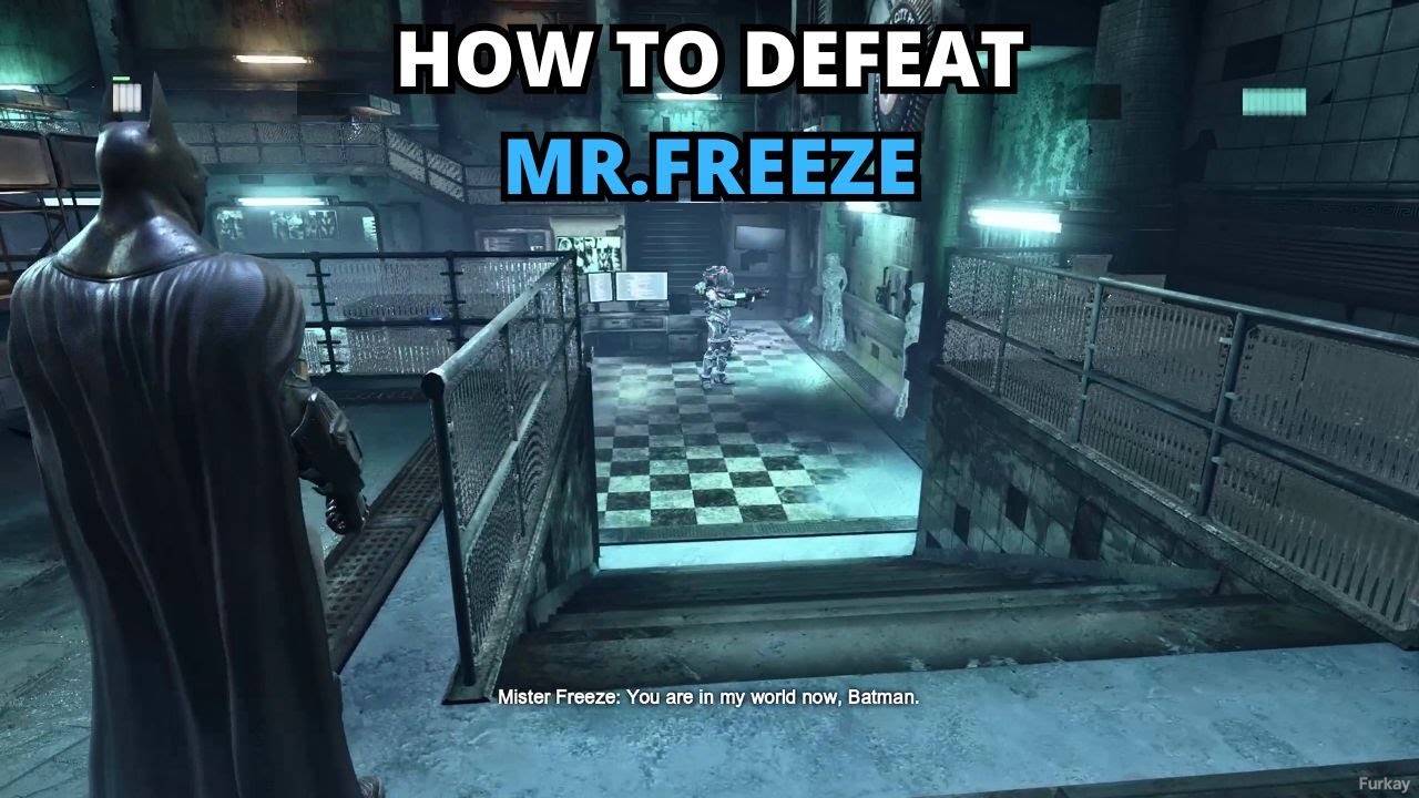 How To Defeat Mr.Freeze Boss Fight - Batman: Arkham City