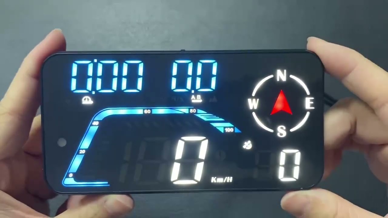 2023 NEW GPS SPEEDOMETER G12 BLUE HUD FOR CAR
