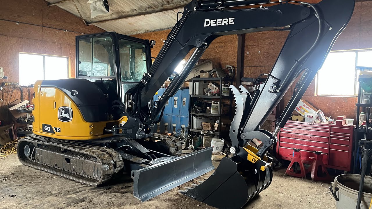 John Deere 60P Excavator Walk Around