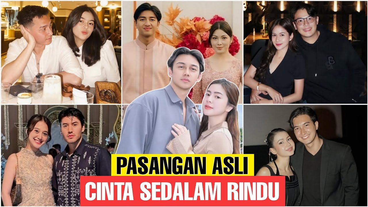UPDATE PEMAIN TERBARU!!! Inilah Pasangan Asli Pemain Sinetron CINTA SEDALAM RINDU SCTV