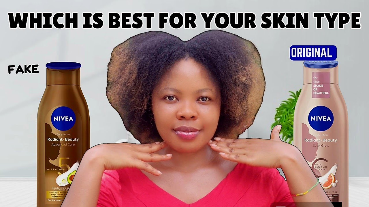 How to Get Fair Skin with Nivea Radiant and Beauty,Identify FAKE,Which is best for your skin type