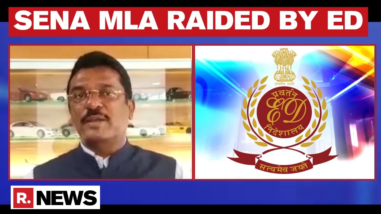 ED Raids 10 Places Across Mumbai Related To Shiv Sena MLA Pratap Sarnaik In Money Laundering Case