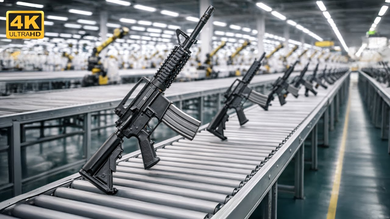 Inside the M4 Factory – You’ve Never Seen This Process