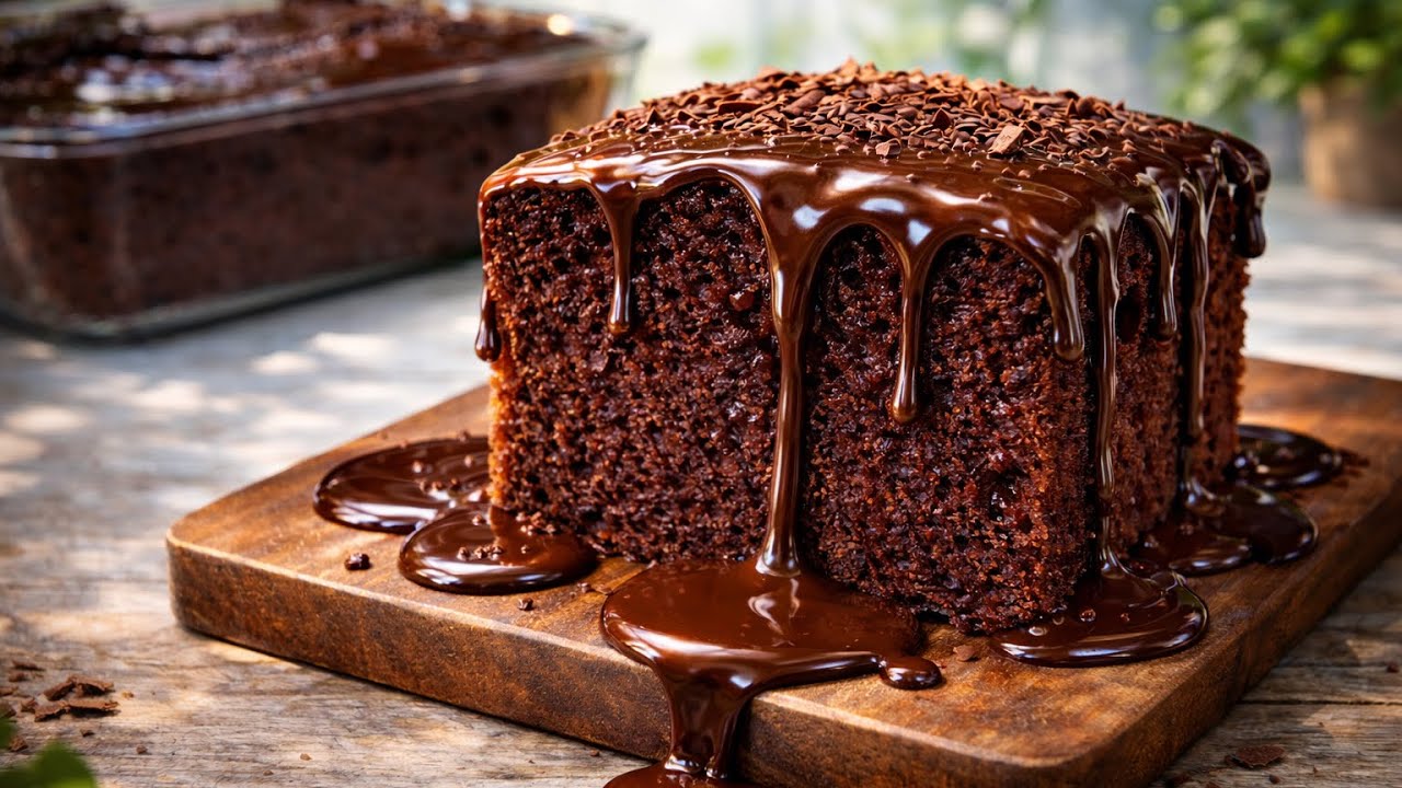 This No-Mixer Chocolate Cake Melts in Your Mouth
