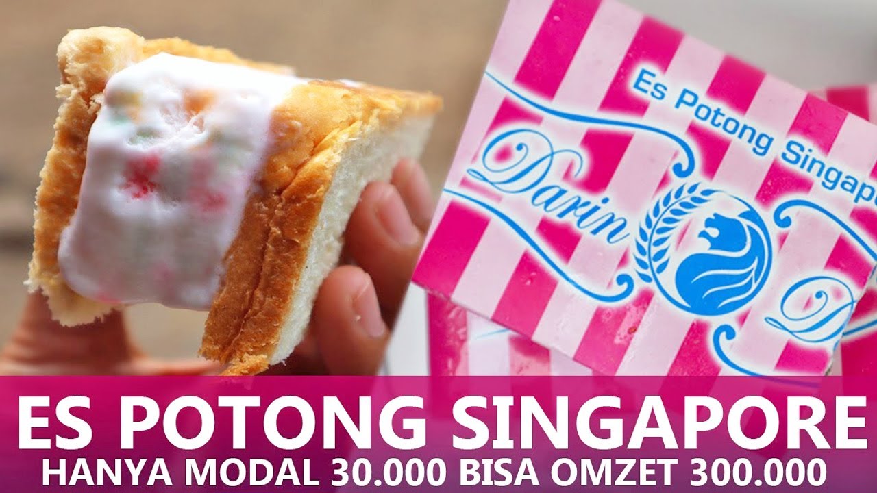 MODAL 30RB BISA OMSET 300RB CUMA JUALAN ES POTONG SINGAPORE - 1 RESEP DAPAT 2 BOX - IDE BISNIS