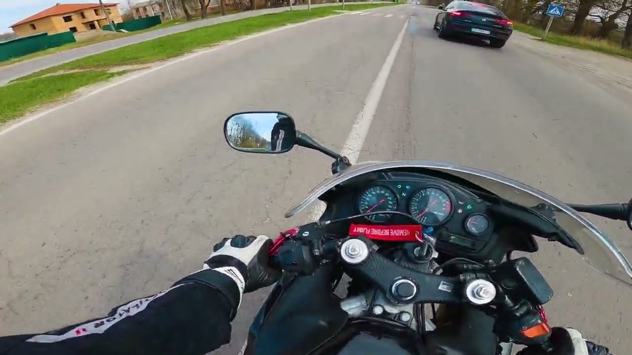 Mercedes-AMG GLE 53 VS Honda CBR600F4 | Pure Sound | Fun Ride