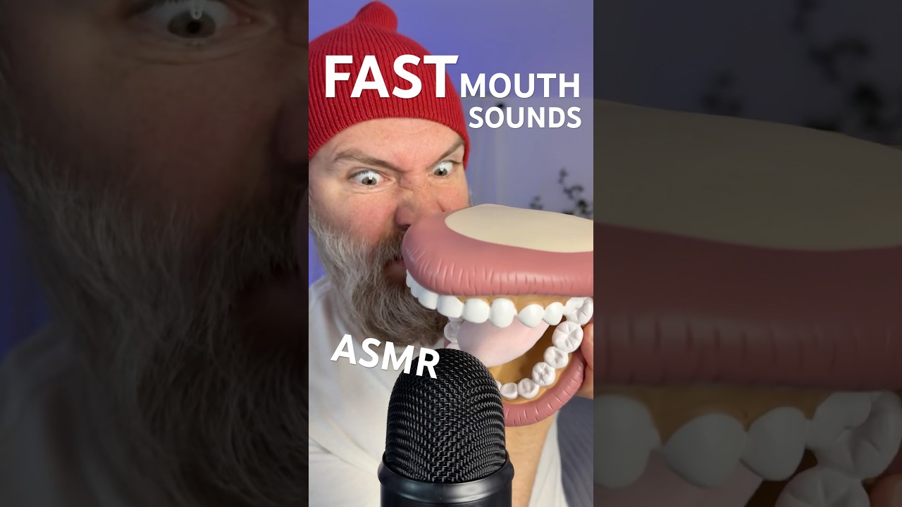 ASMR fast and AGGRESSIVE mouth sounds 🫦