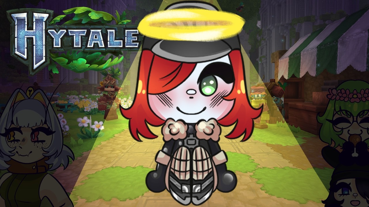 Hytale - 3 villains and Ghosty