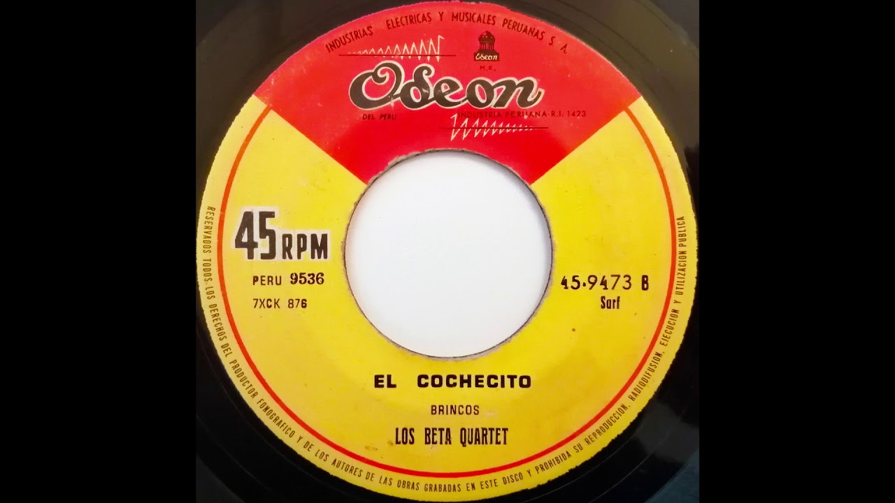 LOS BETA QUARTET- &bdquo;El Cochecito (The Stroller)&ldquo; &ndash; SPAIN 1965 &ndash; Freakbeat Novelty Dancer