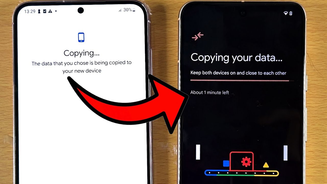How To Transfer Data from Samsung to Google Pixel 8