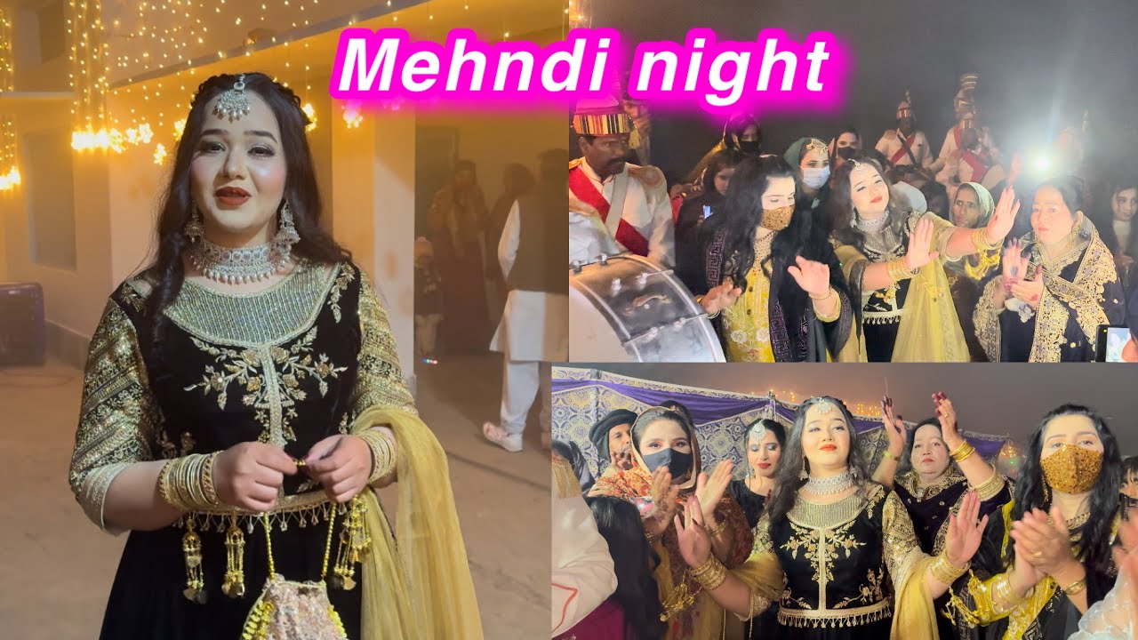 Grand mehndi night function part 1 | Sitara Yaseen vlog
