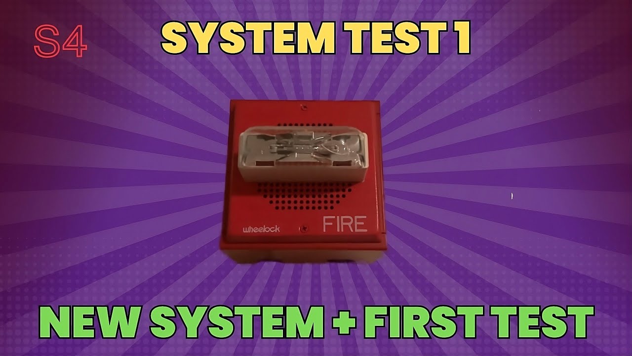 Notifier NFS2-640 s4 Fire Alarm System Test 1-New Panel!!
