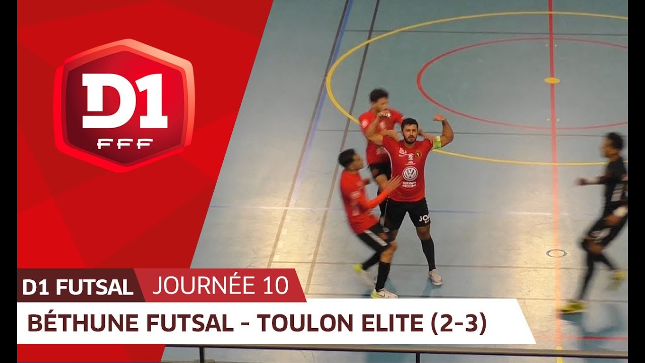 J10 : Béthune Futsal - Toulon Elite Futsal (2-3)