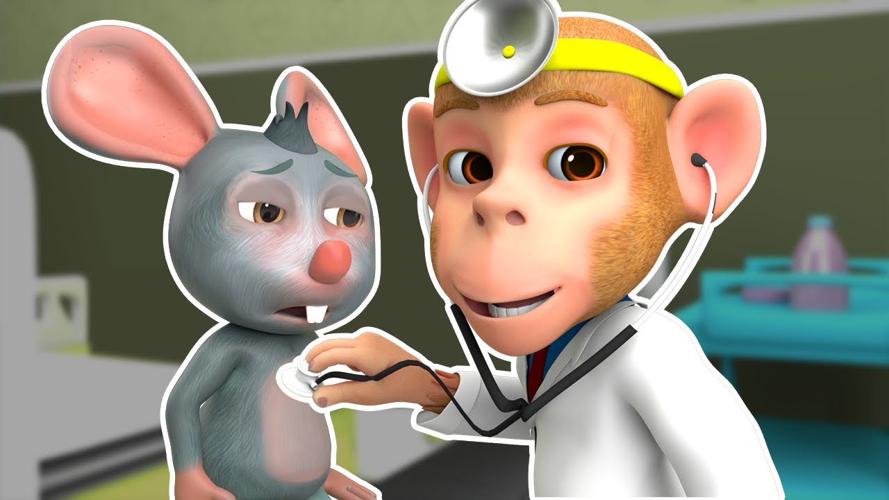 🐭 Aaj Mangalwar Hai Chuhe Ko Bukhar Hai | चूहे को बुखार है | Hindi Rhymes