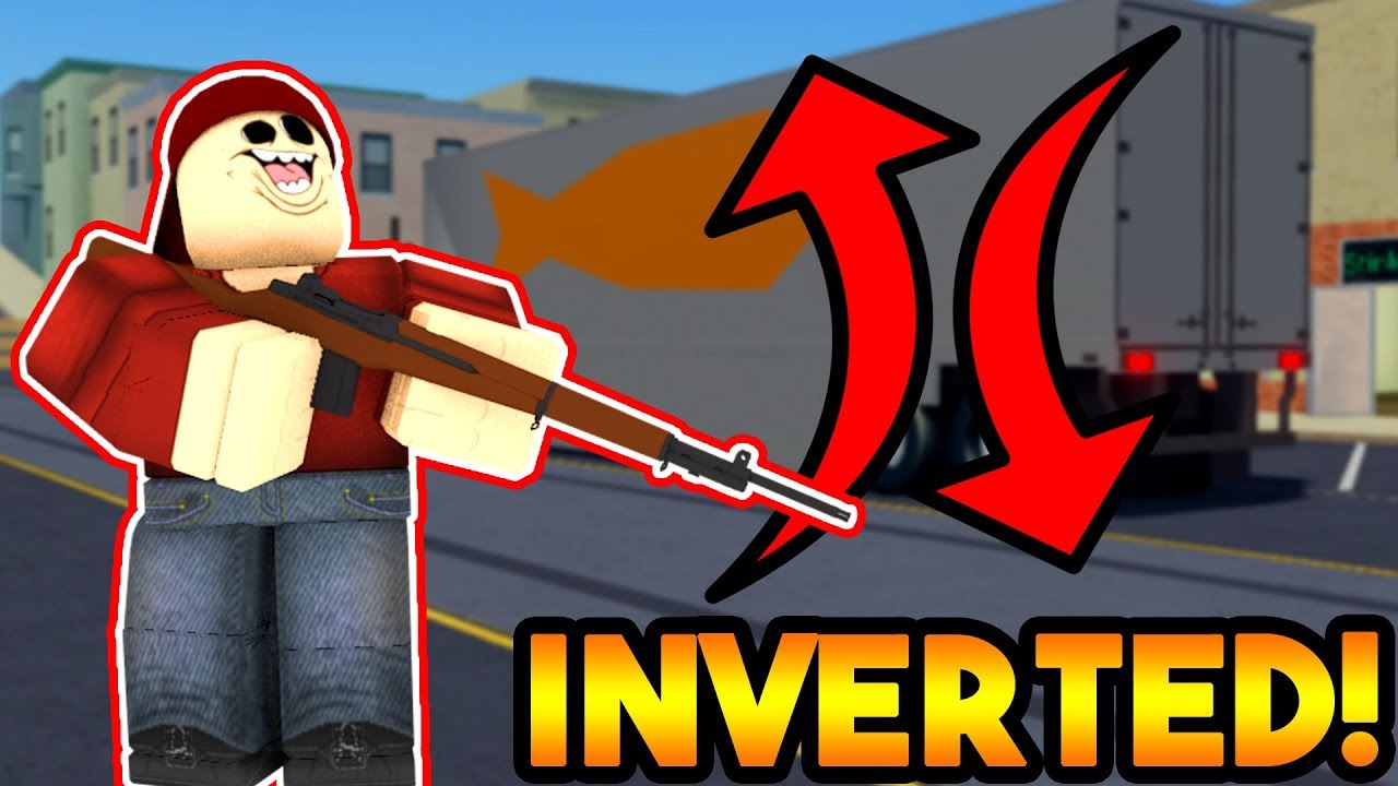 INVERTED CAMERA CHALLENGE ON ARSENAL! (ROBLOX)
