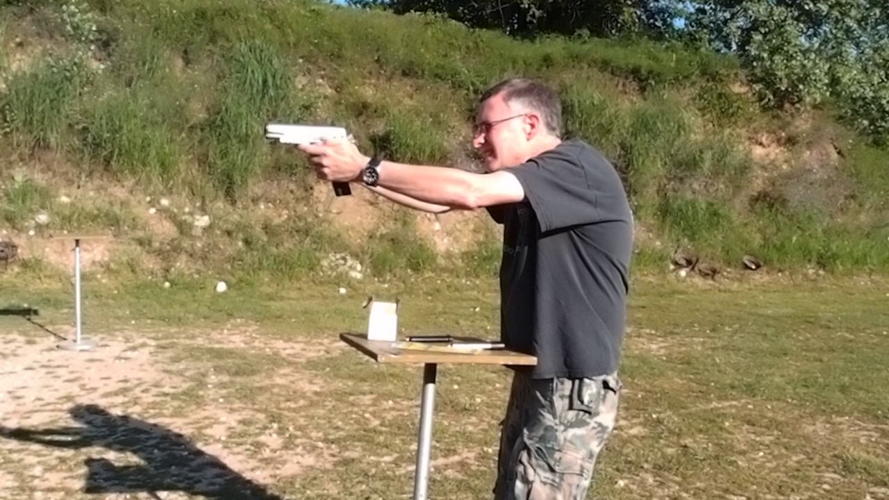 Chip McCormick mag 10 round extra capacity test 45 ACP Taurus PT 1911