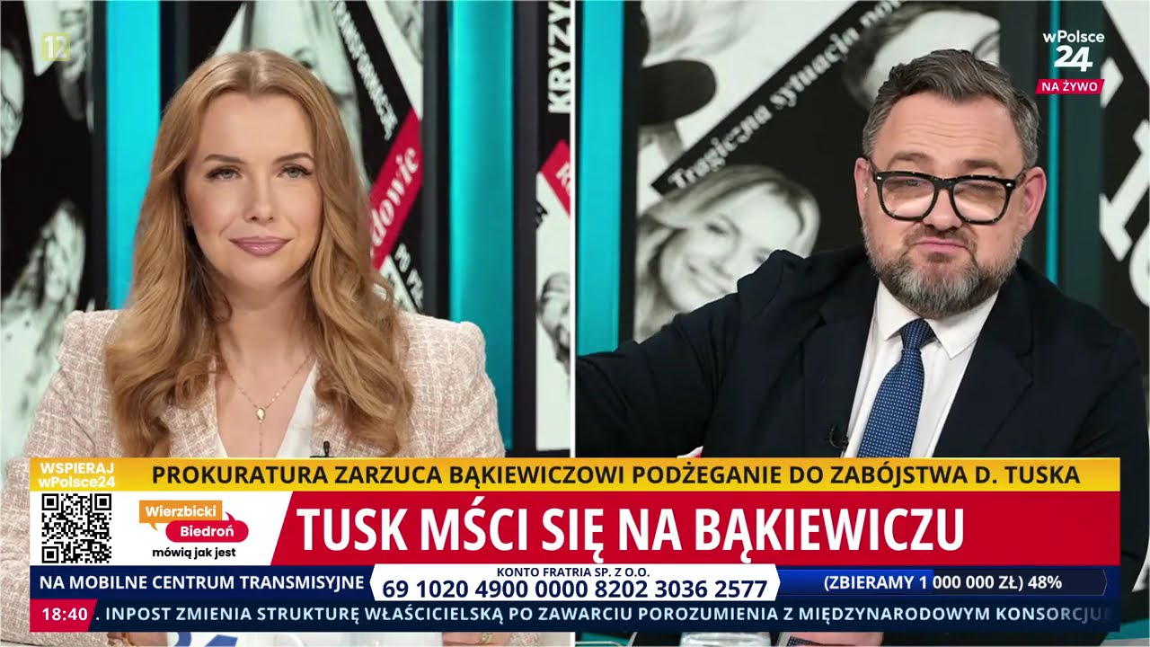Bąkiewicz z zarzutami! Prokuratura obraziła... Tuska! Wierzbicki i Biedroń mówią jak jest 09.02.2026