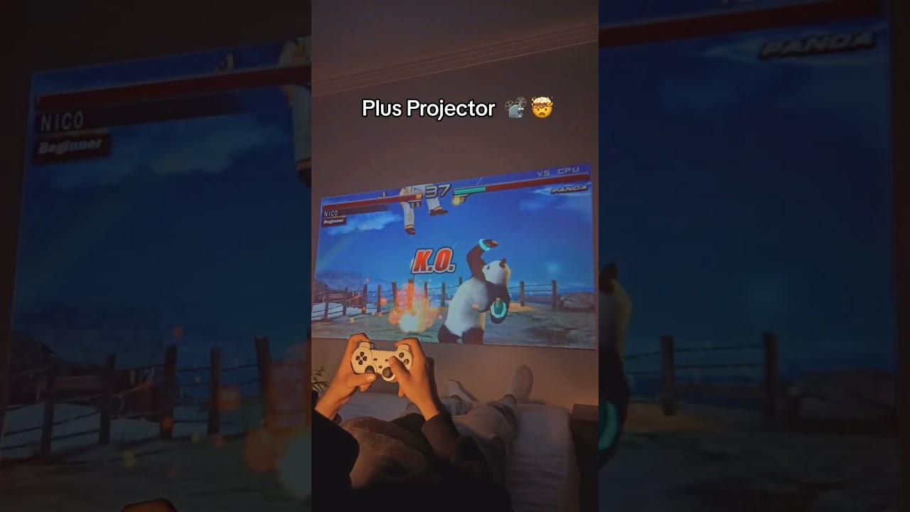 This Console Projector with 10,000 games is amazing!! 🕹️ #games #console #retrogaming #retroconsole