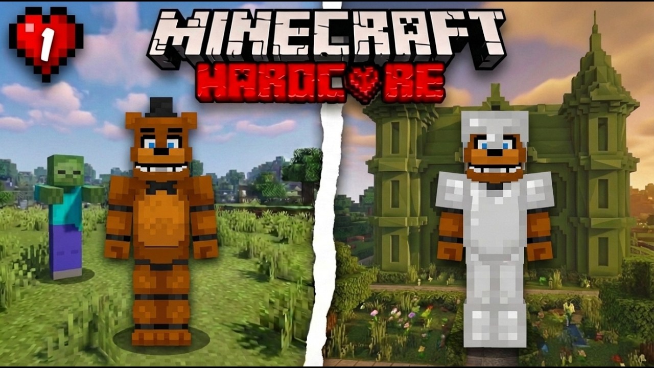 Я получил железную броню за ОДИН ДЕНЬ | Хардкорный Minecraft