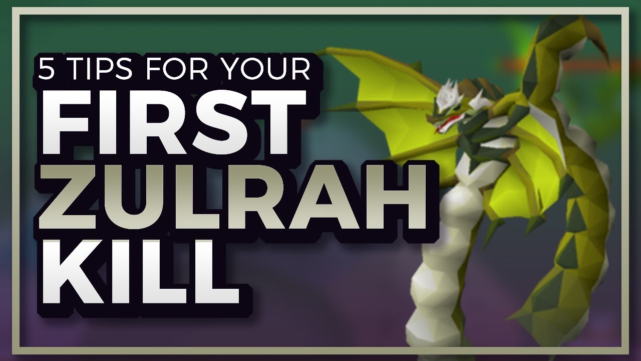 5 Tips for Your First Zulrah Kill (OSRS)