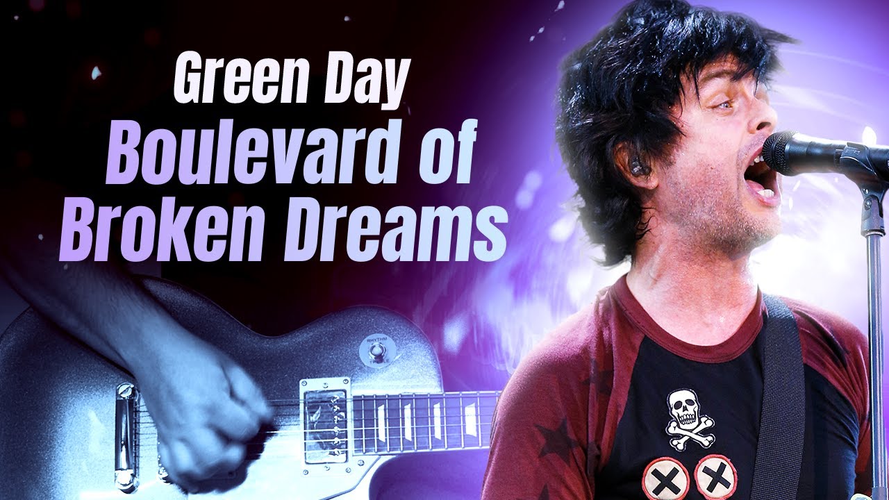 BOULEVARD OF BROKEN DREAMS - Green Day | Como tocar na guitarra