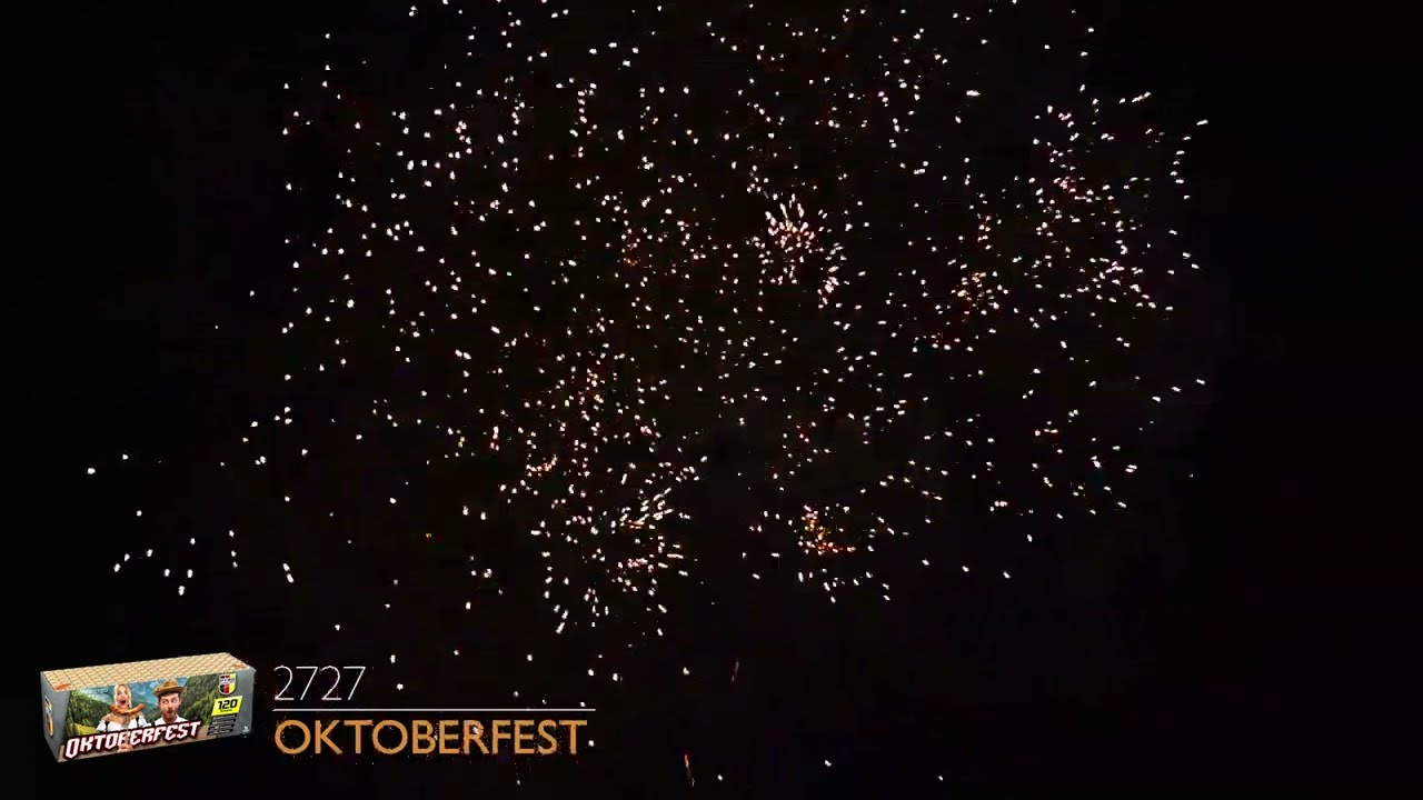 Oktoberfest 120-Schuss-Feuerwerks-Verbund von LESLI