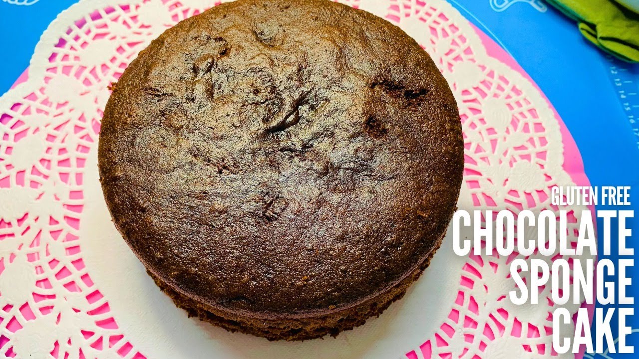 Gluten Free Chocolate Sponge Cake (In Grams)