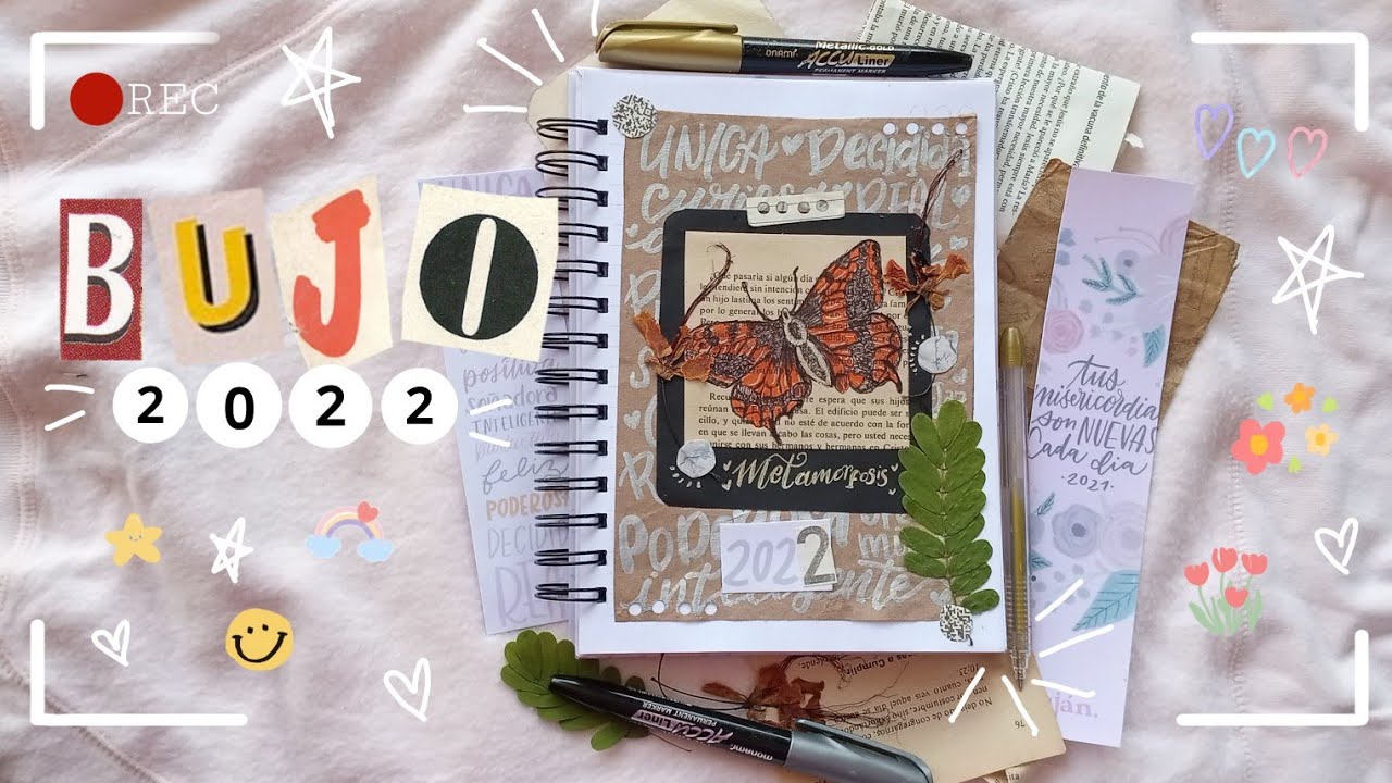 Bullet Journal 2022✨🦋//Bujo with me✨//&iquest;C&oacute;mo empezar un bullet journal?✨📚 #shorts #bujo #bujowithme