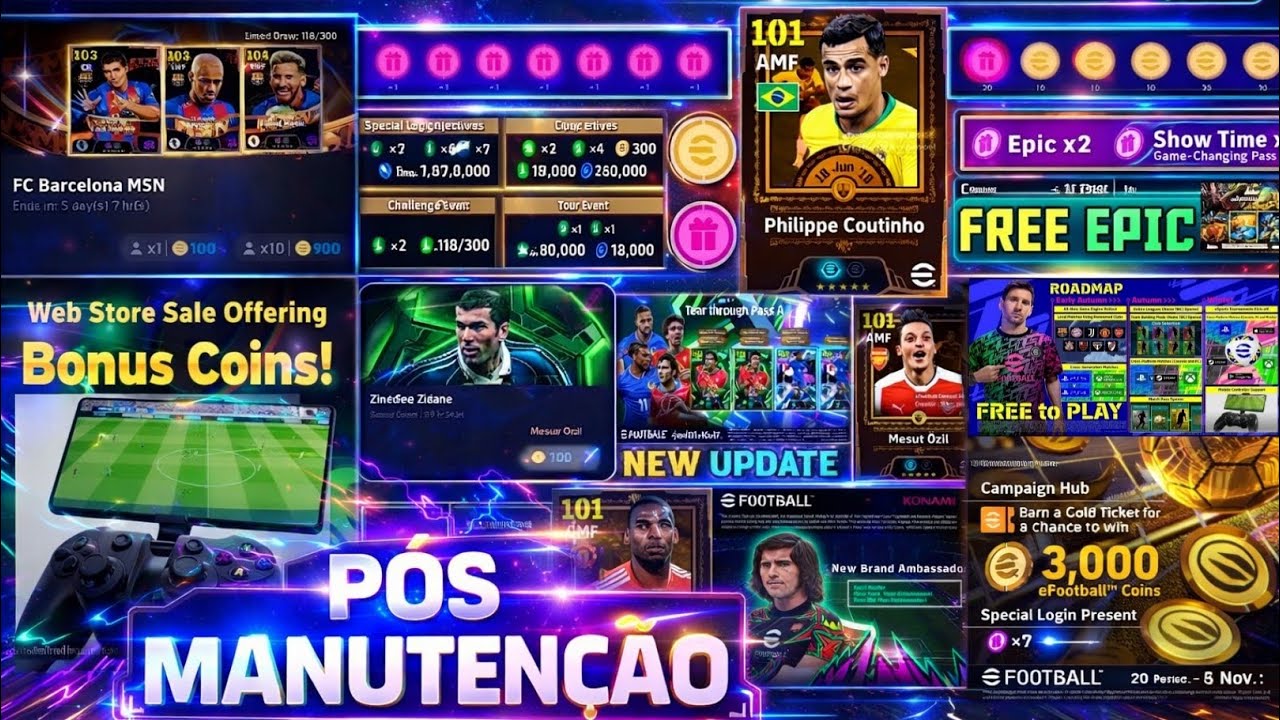 🚨 P&Oacute;S MANUTEN&Ccedil;&Atilde;O 🚨 TODAS AS INFORMA&Ccedil;&Otilde;ES E NOVIDADES DO P&Oacute;S MANUTEN&Ccedil;&Atilde;O NO EFOOTBALL 2026🤩