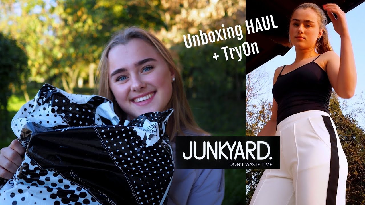 JUNKYARD UNBOXING HAUL + TryOn #4