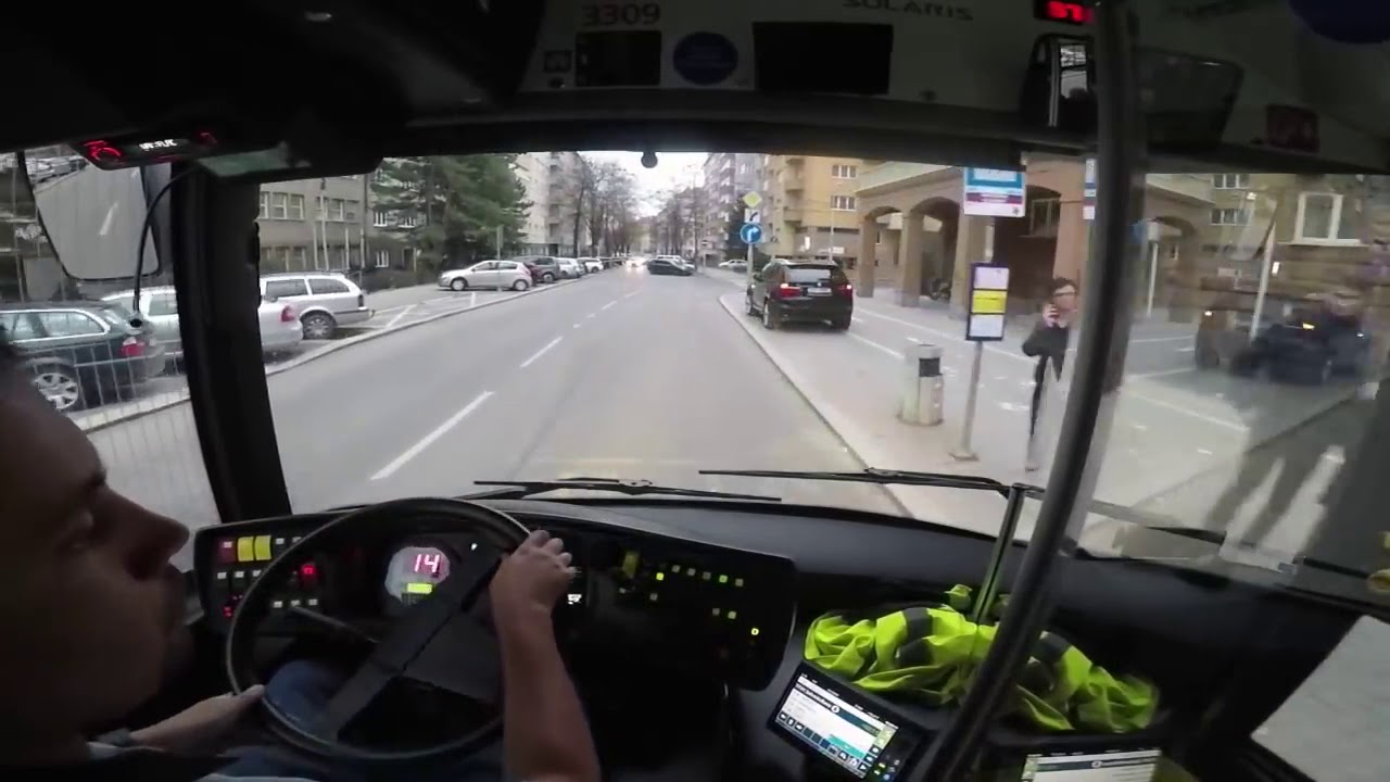 Linka 32 - Srbská - Česká - Srbská - s komentářem