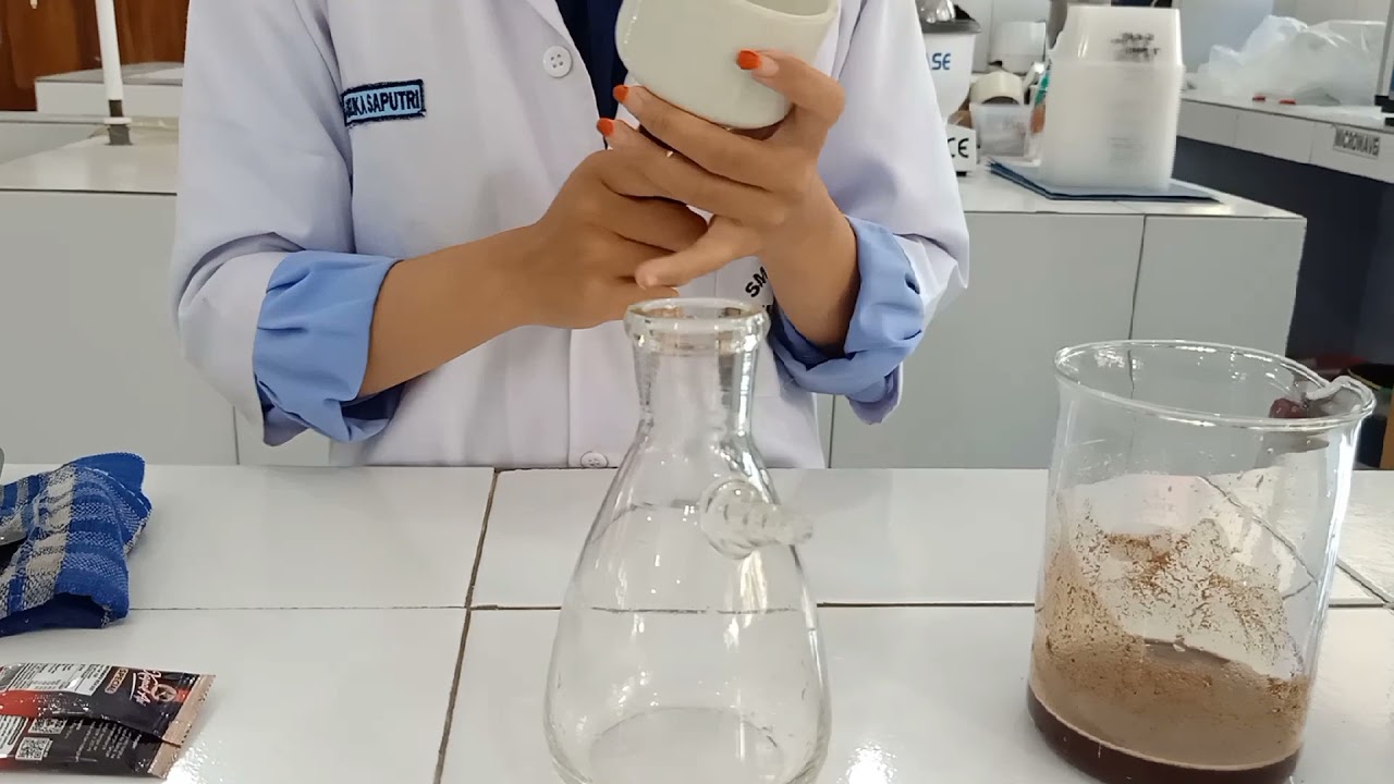 Penyaringan dengan Pompa Vakum