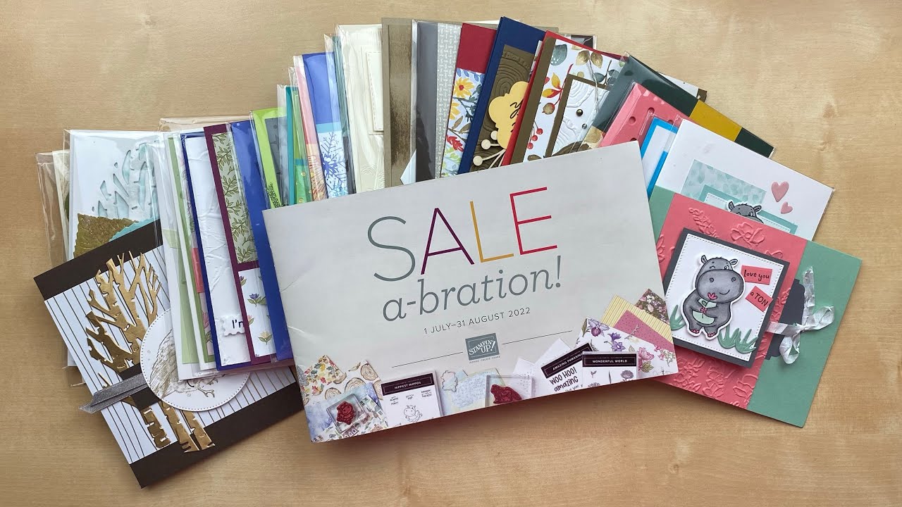 25 Card Ideas: Stampin’ Up! Sale-a-bration Swap Showcase