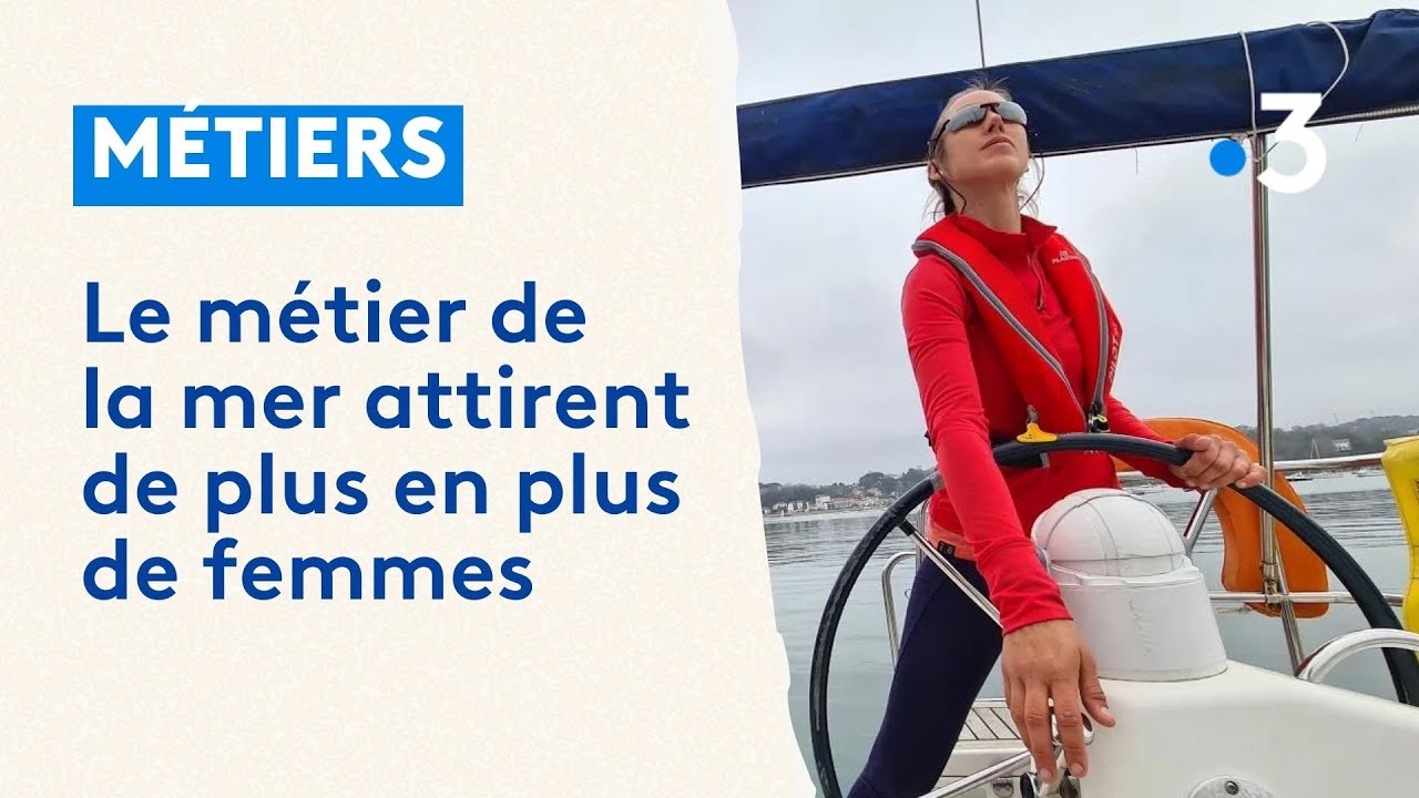 Les métiers de la mer attirent de plus en plus de femmes