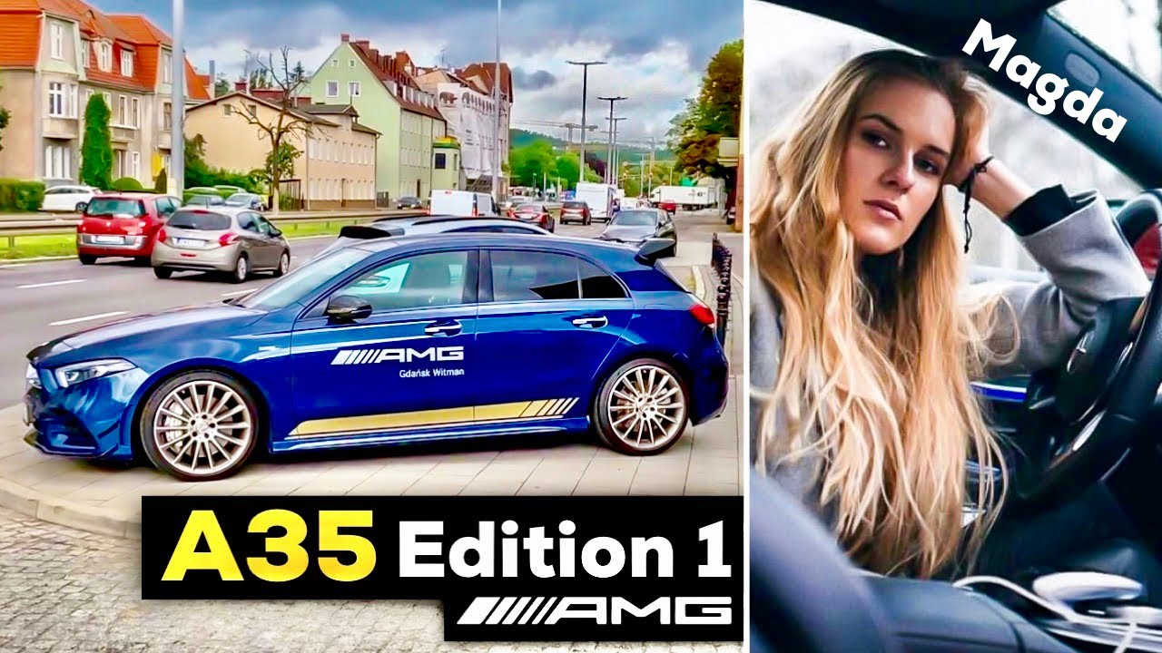 2019 MERCEDES AMG A35 Edition 1 FULL POV Drive w/ Magda AMG Expert at AMG Brand Center in Poland!