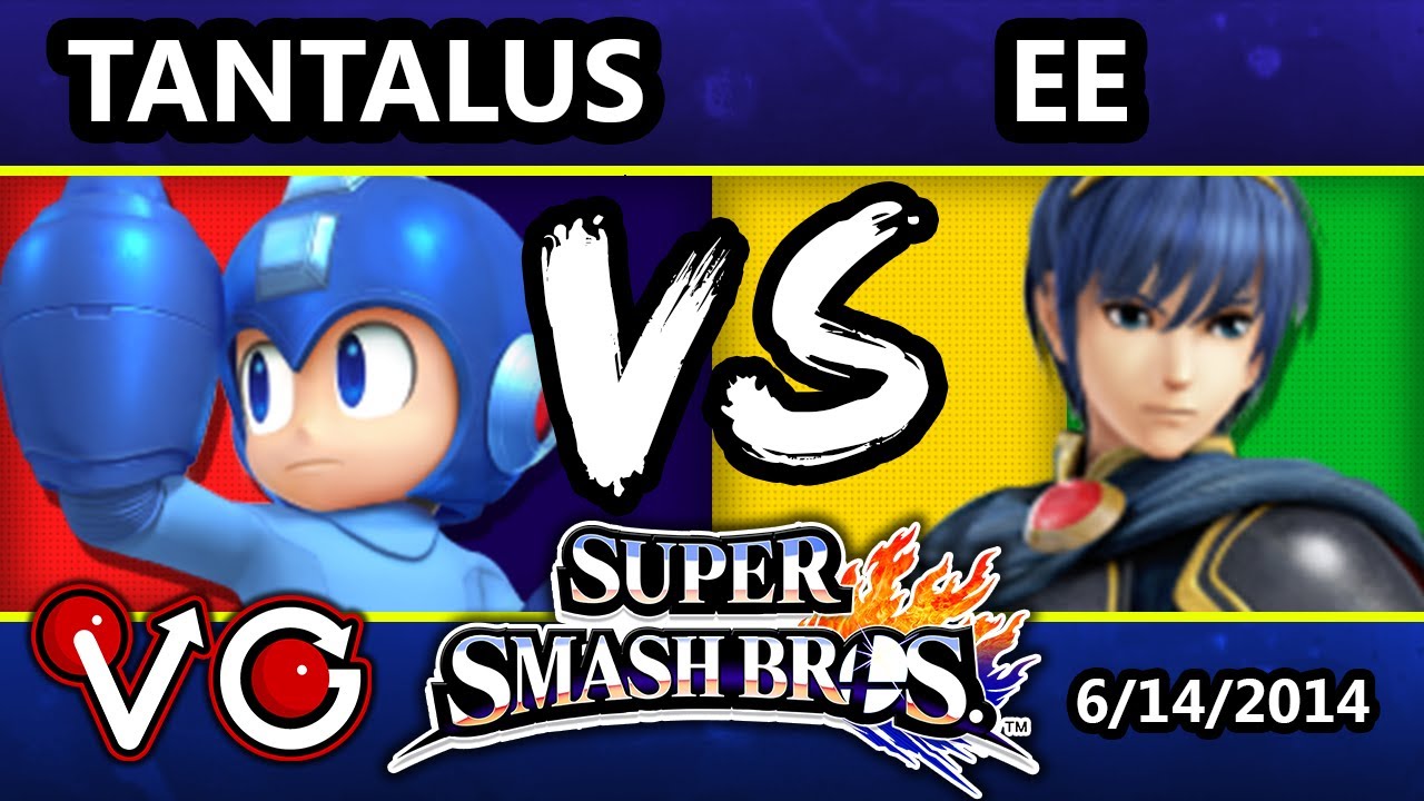 Smash 4 - VGBC | Tantalus (Mega Man) Vs. EE (Marth) SSBU - SSB4 - Smash For Wii U & 3DS