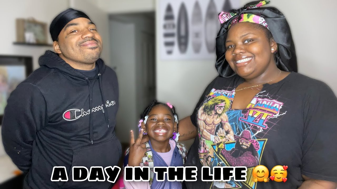 A DAY IN THE LIFE!!😁🥰 #youngparents