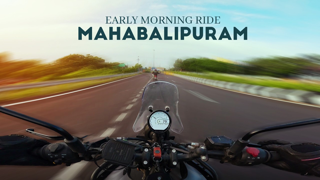 Early Morning Coastal Ride | Himalayan 450 to Mahabalipuram