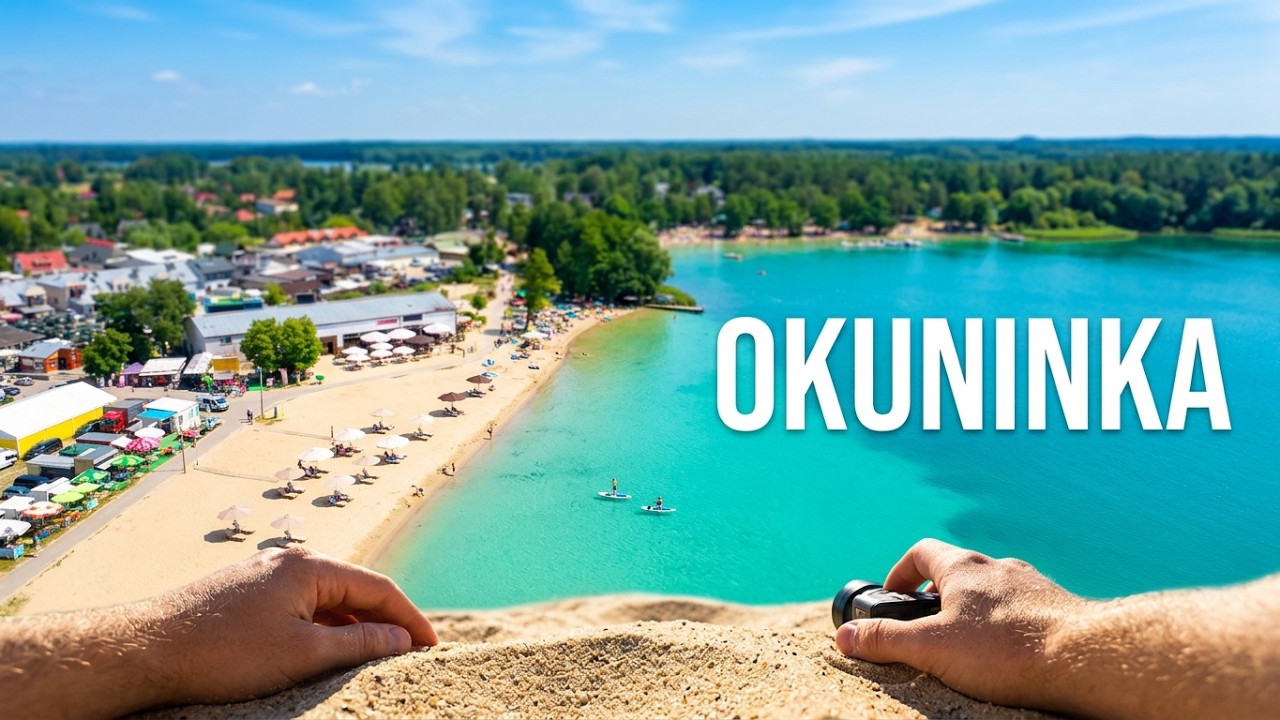 Озеро Бяле в Окунинке близ Влодавы. Польша. 2019. 4K