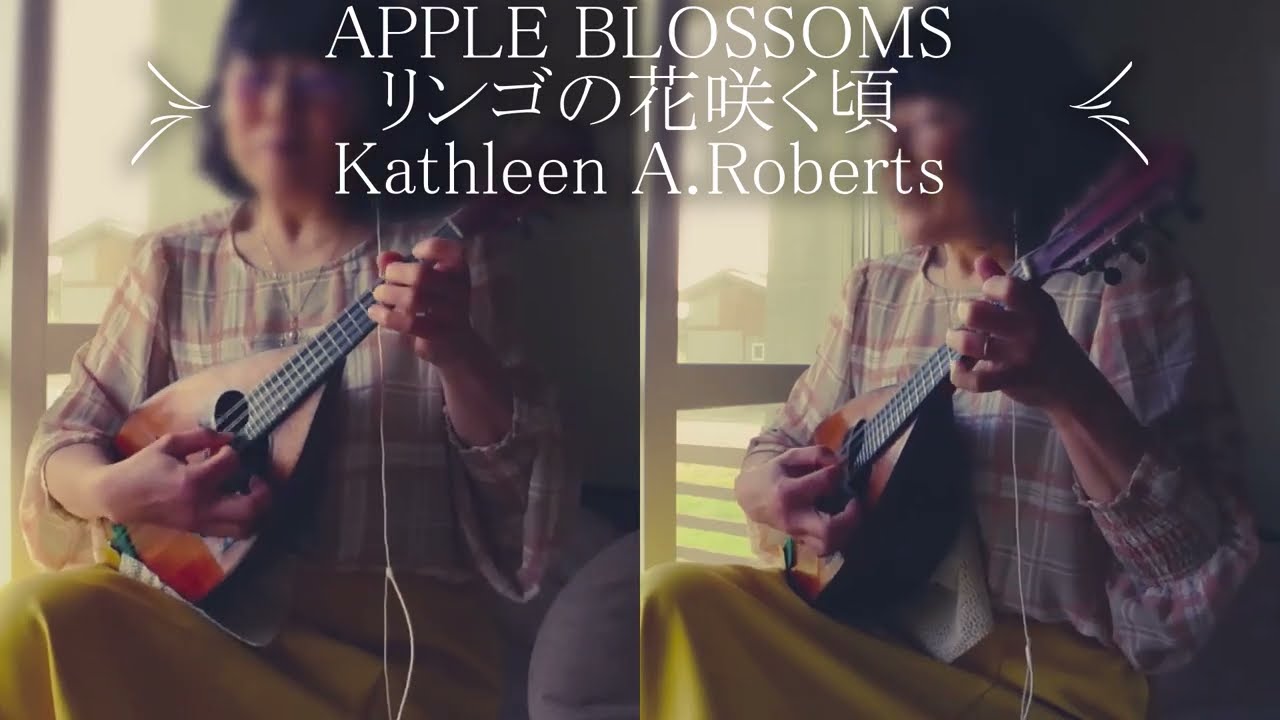 昭和5年の楽譜「リンゴの花咲く頃」Apple Blossoms/mandolin duet