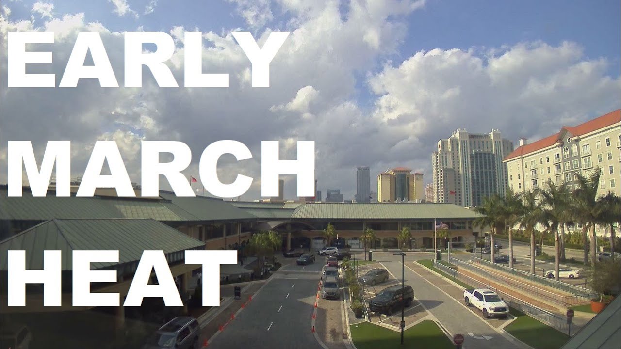 Downtown Tampa Timelapse - March 3rd & 4th 2023 - Warm & Muggy