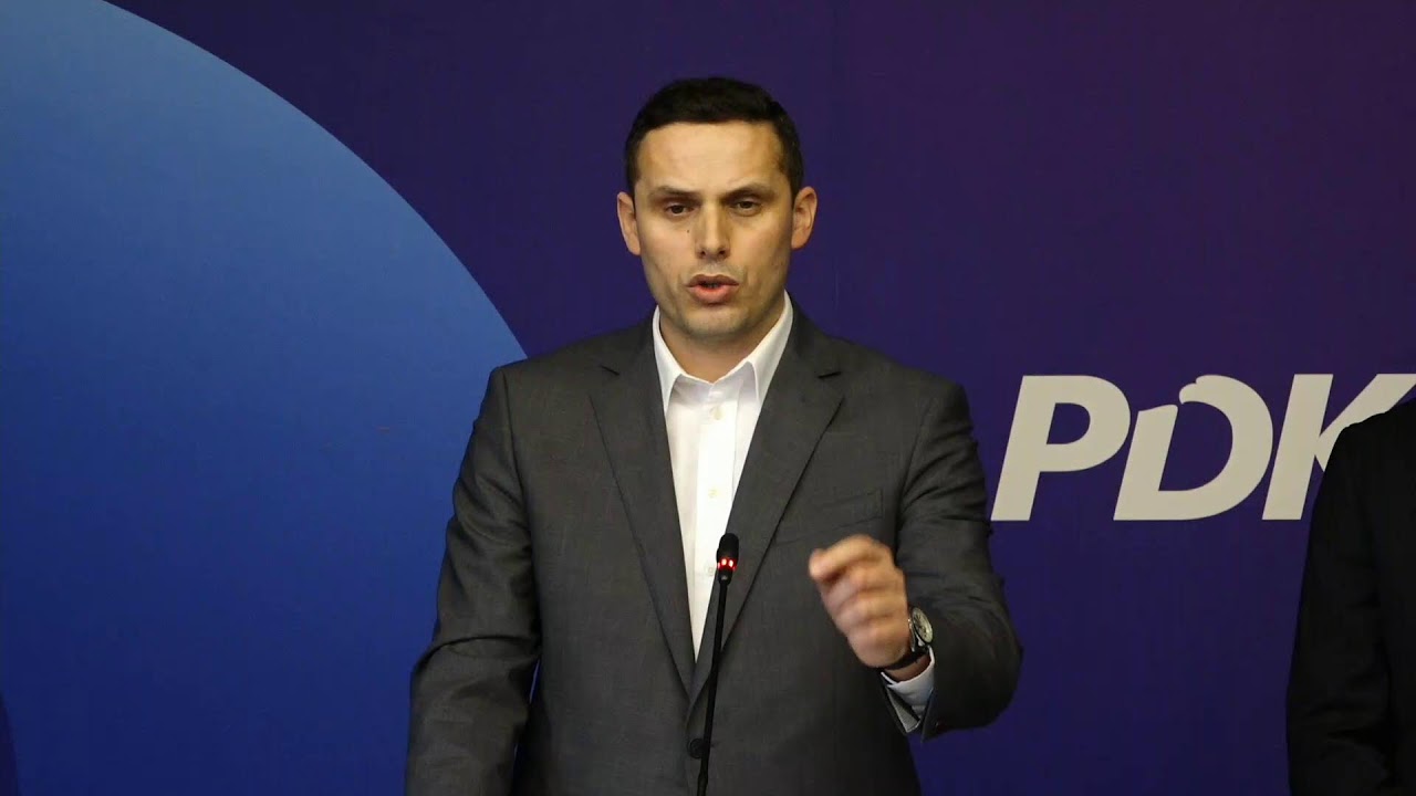 LIVE- PDK në konferencë për media