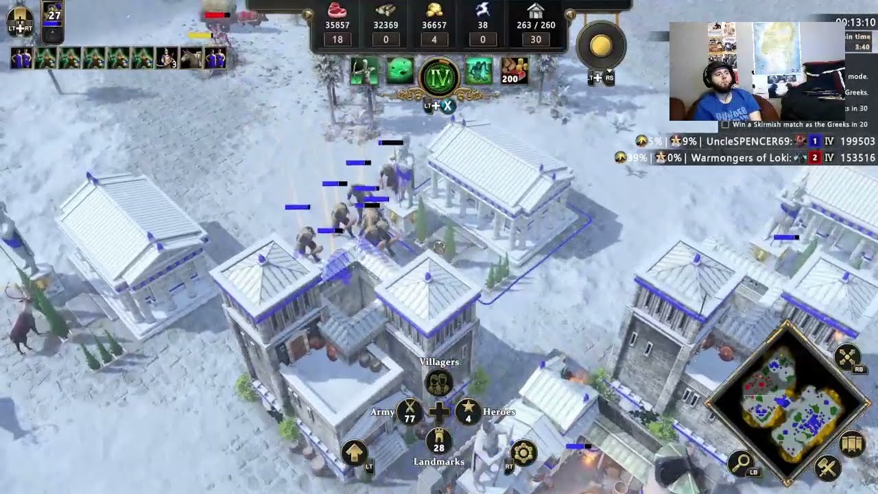 Blazing up Age of Mythology Retold 