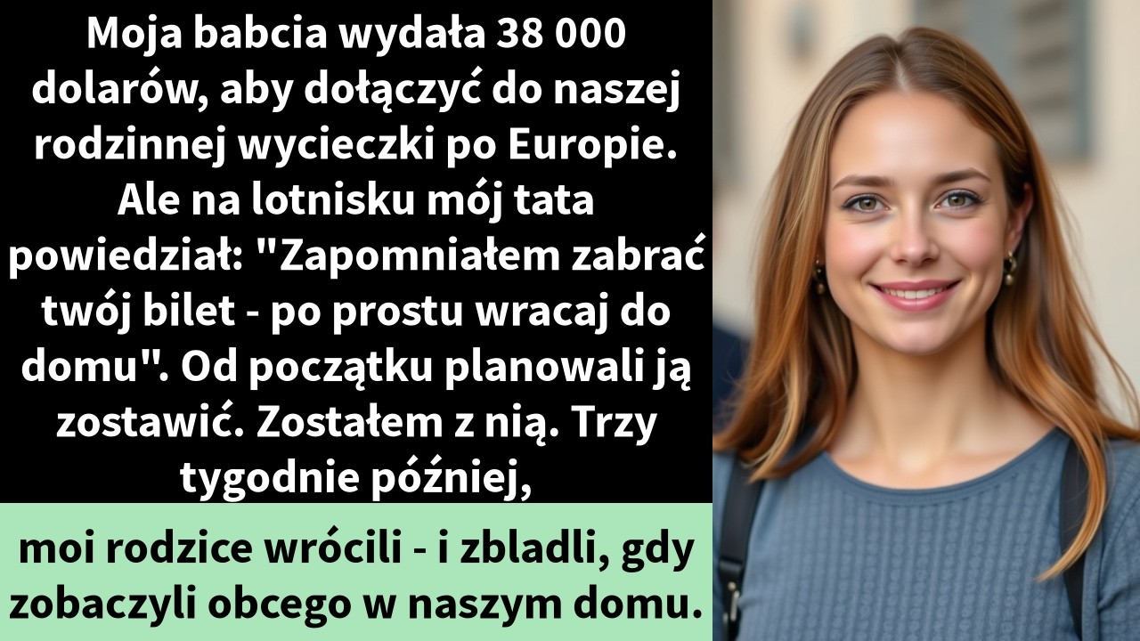 Moja babcia wydała 38 000 dolarów, aby dołączyć do naszej rodzinnej wycieczki po Europie.