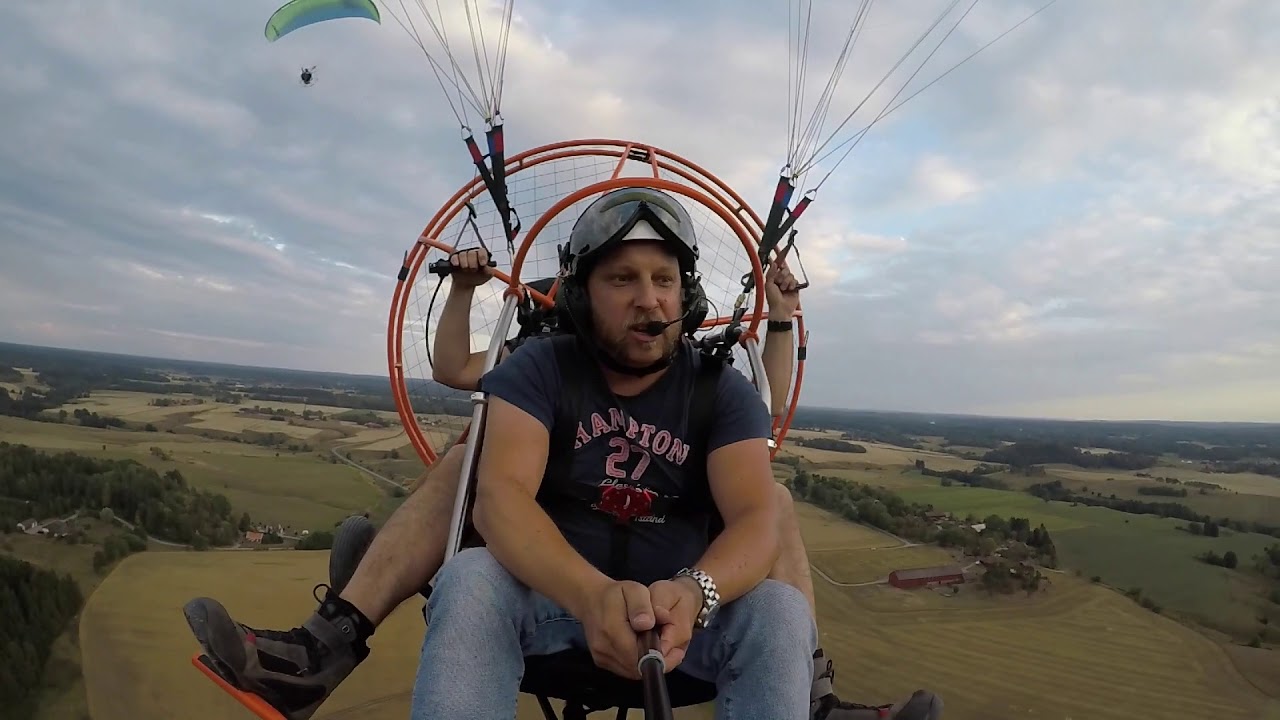 Flying the kangook Trike, Tjalles Trike europa